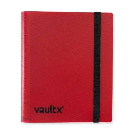 VaultX 4-Pocket Strap Binder (Red)