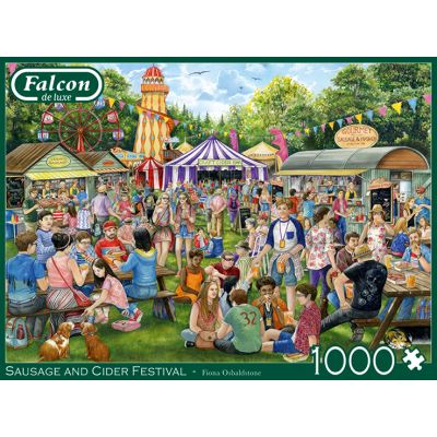 Falcon De Luxe: Sausage and Cider Festival - 1000 Piece Jigsaw Puzzle