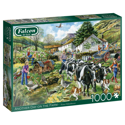 Falcon De Luxe: Another Day on the Farm - 1000 Piece Jigsaw Puzzle