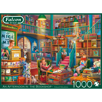 Falcon De Luxe: Afternoon At The Bookshop - 1000 Piece Jigsaw Puzzle